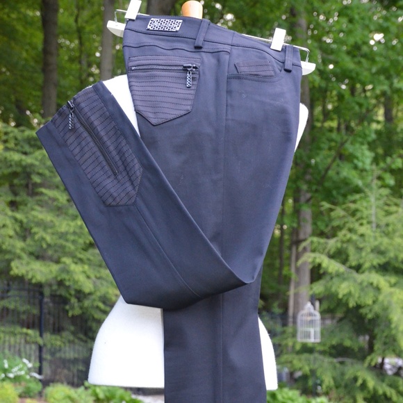 MARCIANO EMBELLISHED BLACK PANTS / BUNDLE & SAVE! - Picture 13 of 15